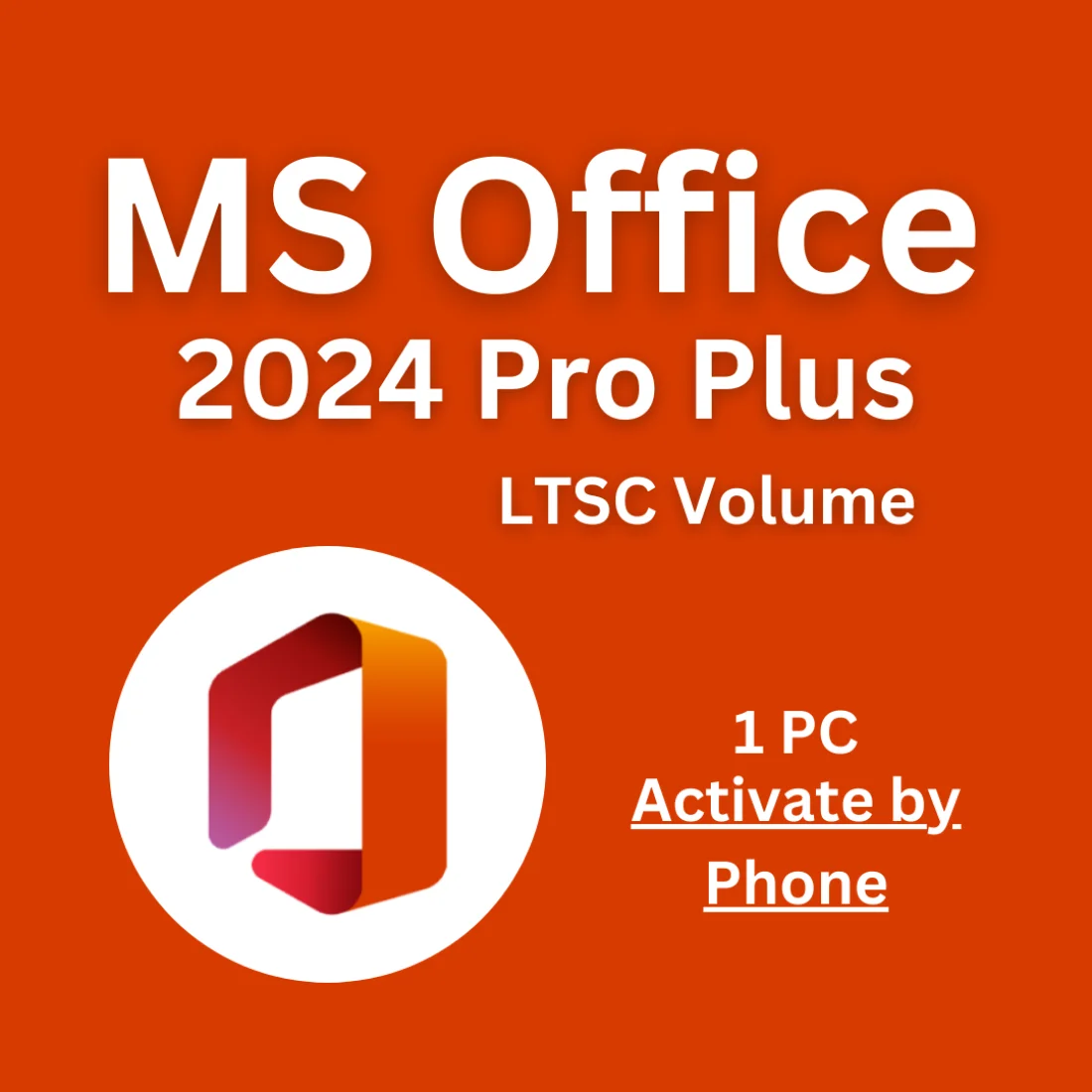 Office 2024 Pro Plus LTSC 1PC [Activate by Phone] Slide 1
