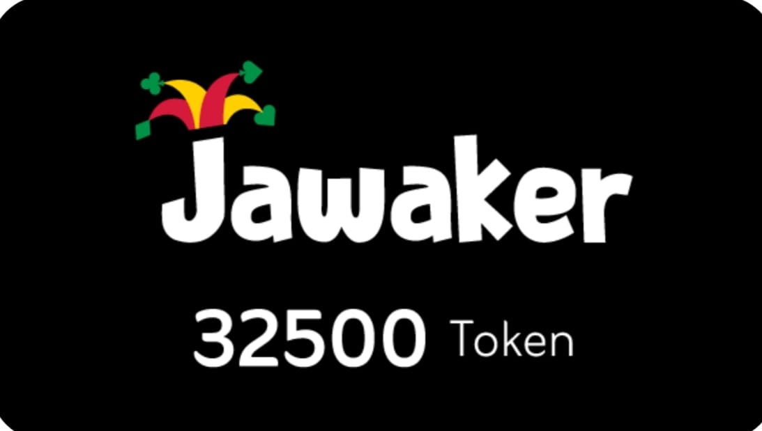 Jawaker 32،500 Token Slide 1